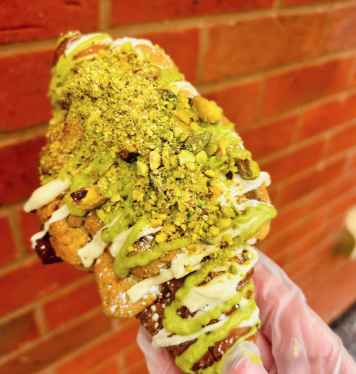 Pistachio Cookie Croissant